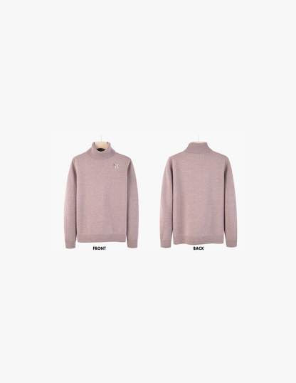 NR Logo Mauve Cashmere Seeater