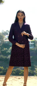 Vir-Gule Woman Double Breast Suit Dress